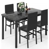 Hooseng Dining Table Set for 4