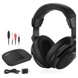 SIMOLIO Wireless TV Headphones with Clear Dialog Mode