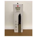Swiss Tech Stahlern 8.75" Full Tang Tactical Knife with Sheath and Rod