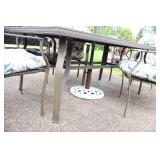 Lawn & Patio Furniture Set w/Umbrella, Cushions and Chair Covers…