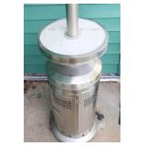 A Lawn Chair - An Outdoor Propane Patio Heater