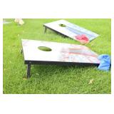 A Set Of Two Yard Toss Bean Bag Boards-Manufactured By Wild Sports.com