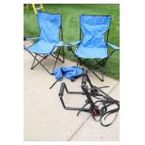 Portable Folding Chairs, Automobiles Rack