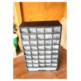40 Divided Storage Drawers Organizer For Miscellaneous Items-Screws-Nails- Etc.
