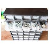 40 Divided Storage Drawers Organizer For Miscellaneous Items-Screws-Nails- Etc.