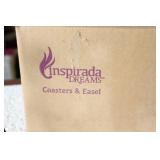 Set Of Four Inspirada Dreams Coasters With  Easel
