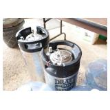 Breweriana…Draft Brewer Kegs and 5 Gal Handled Water Bottles…