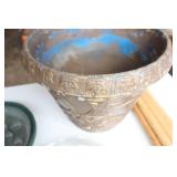Flower Pots and Wood Dowels