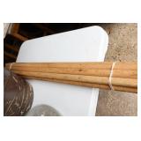 Flower Pots and Wood Dowels