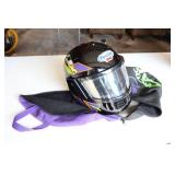 Vector Sno XL Snowmobile Helmet w/ Arctic Cat Helmet Bag Case…