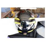 Vector Sno XL Snowmobile Helmet w/ Arctic Cat Helmet Bag Case…