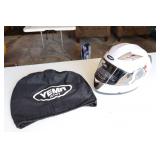 Yema Motorcycle Helmet Unisex White NEW YM-925 DOT…