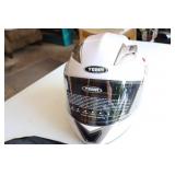 Yema Motorcycle Helmet Unisex White NEW YM-925 DOT…