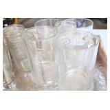 Entertaining Bar Accessories …Beer Mugs, Serving Tray, Ice Bucket Etc