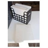 Two-Drawer File Cabinet No Key, Paper Cutter Etc