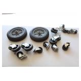Miscellaneous Casters & A Pair Of Tires For Wagon  ?