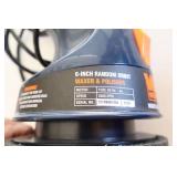 Wen Model 6010 The Detailer Car Polishing Buffing-6" Random 120V Orbit Waxer & Polisher-Auto Cleaning Wax