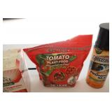 Brulant Bug Killer-Burpee Tomato & Vegetable Water Soluble Plant Food-GroFine Tomato Plant Food-Spectracide Pruning Sealer