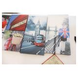 Postcards-Two Battery Operated Candle Lamps-Etc.
