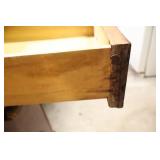 Office Desk With Seven Drawers With Hardware Pulls