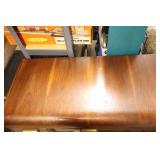 Office Desk With Seven Drawers With Hardware Pulls