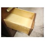 Office Desk With Seven Drawers With Hardware Pulls