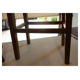 31-Inch Cushioned Bar Nook Stools and Ottoman Bench