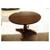 Awesome…Adjustable Height 44-Inch Round Wood Table…