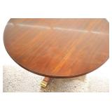 Awesome…Adjustable Height 44-Inch Round Wood Table…