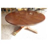 Awesome…Adjustable Height 44-Inch Round Wood Table…