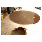 Awesome…Adjustable Height 44-Inch Round Wood Table…