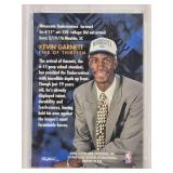 Kevin Garnett 1995 SkyBox Lottery Exchange #5, PSA 8, NM-MT