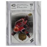 Michael Jordan 2009-10 Upper Deck Legacy Collection Gold #82 BGS 10 Gem Mint