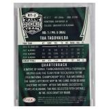 Tua Tagovailoa Rookie Card 2020 SAGE All Rookie Team Gold #RT2 BCCG 9 Near Mint or Better Graded