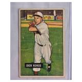 Dick Kokos 1951 Bowman Baseball Card #68 St. Louis Browns Vintage Baseball Card