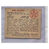 Bob Elliott 1950 Bowman Baseball Card #20 Boston Braves - Vintage Baseball Card