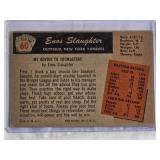 Enos Slaughter 1955 Bowman Baseball Card #60 MLB Hall of Famer New York Yankees - Vintage Baseball Card