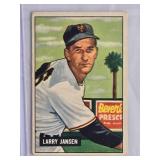 Larry Jansen 1951 Bowman No. 162 New York Giants Vintage Baseball Card