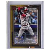 Byron Buxton 2023 Topps Gold Museum Collection #96 Numbered 239/299 - Minnesota Twins