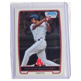 Xander Bogaerts Rookie 2012 Bowman Chrome Prospects #BCP105 1st Bowman - Boston Red Sox