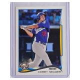 Corey Seager Rookie 2014 Topps #30 Rancho Cucamonga Quakes - Los Angeles Dodgers