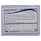 Corey Seager Rookie 2014 Topps #30 Rancho Cucamonga Quakes - Los Angeles Dodgers