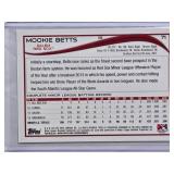 Mookie Betts Rookie 2014 Topps #71 Salem Red Sox - Boston Red Sox