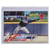 Ronald Acuña Jr. 2018 Topps Update Series #US252 Rookie Debut - Atlanta Braves