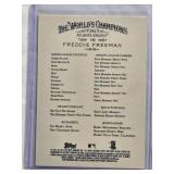 Freddie Freeman Rookie 2011 Topps Allen & Ginter #198 - Atlanta Braves