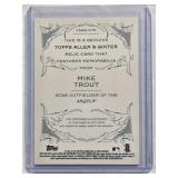 Mike Trout Relic 2016 Topps Allen & Ginter Relic Card FSRB-MTR - Los Angeles Angels