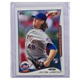 Jacob deGrom Rookie 2014 Topps Update Series #US-50 - New York Mets