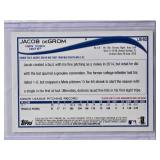 Jacob deGrom Rookie 2014 Topps Update Series #US-50 - New York Mets