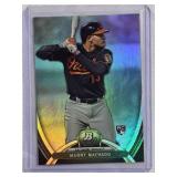 Manny Machado Rookie 2013 Bowman Platinum #42 - Baltimore Orioles