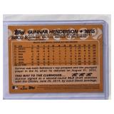 Gunnar Henderson Rookie 2023 Topps Chrome 35th Anniversary #88CU-8 - Baltimore Orioles